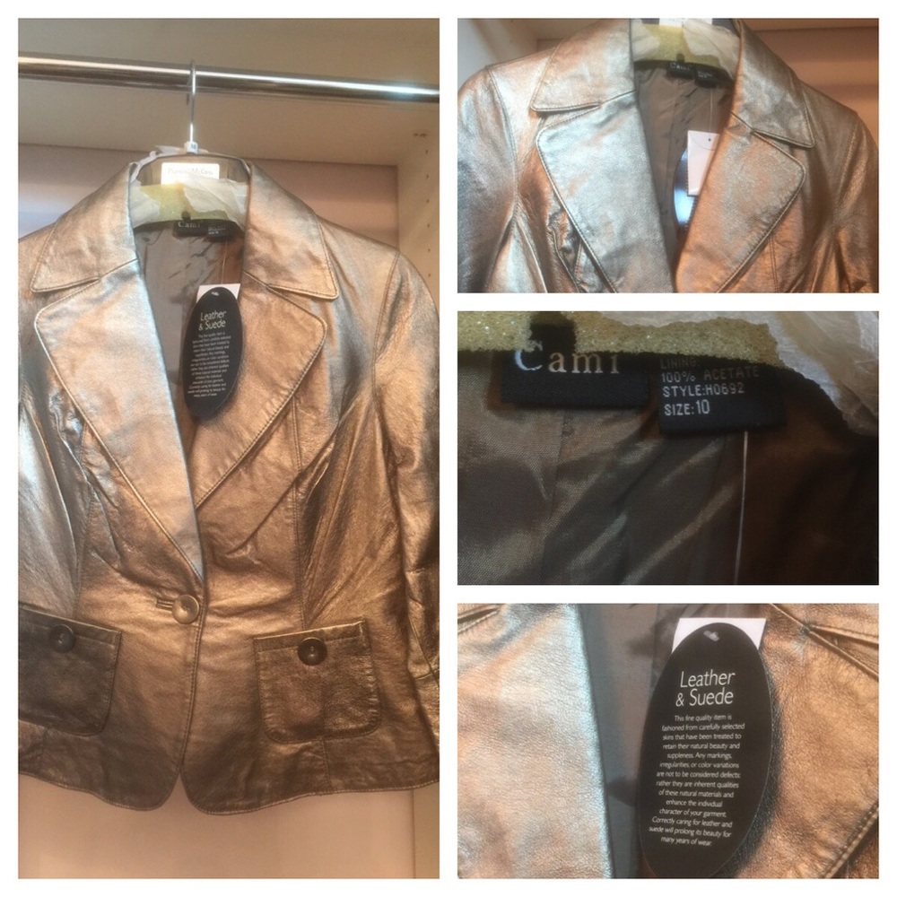 Leather jacket